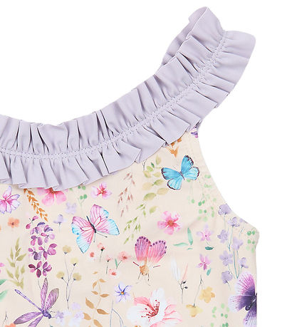 Mikk-Line Badedragt - Butterfly AOP