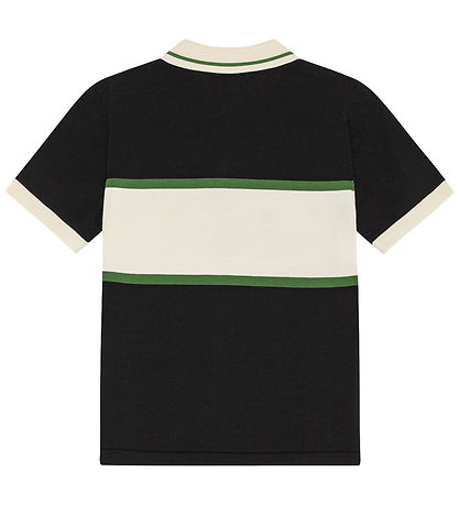 Les Deux Polo T-shirt - Strik - Tap Shoe Black