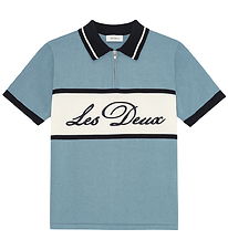 Les Deus Polo T-shirt - Skyway Blue