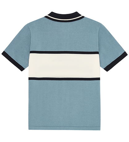 Les Deus Polo T-shirt - Skyway Blue