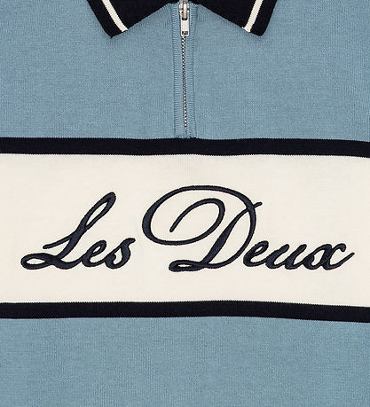 Les Deus Polo T-shirt - Skyway Blue