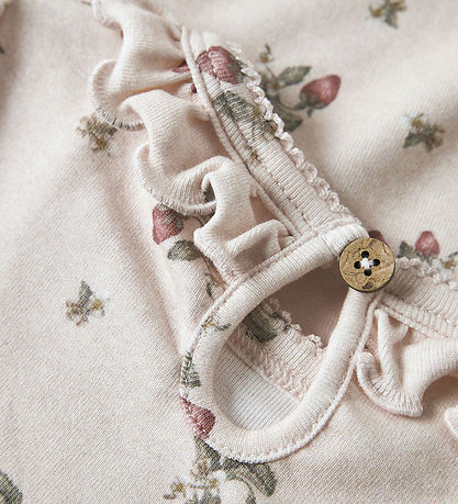 Lil' Atelier T-shirt - Bomuld/Lyocell - NmfGayo - Morganite/Stra