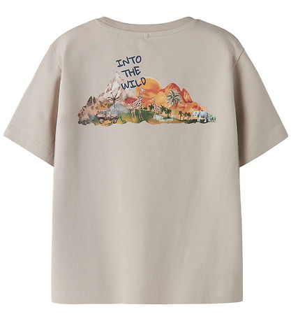 Name It T-shirt - NmmHugo - Chateau Gray