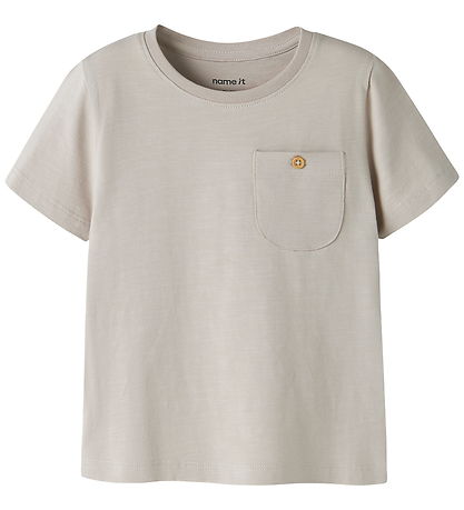 Name It T-shirt - NmmHugo - Chateau Gray