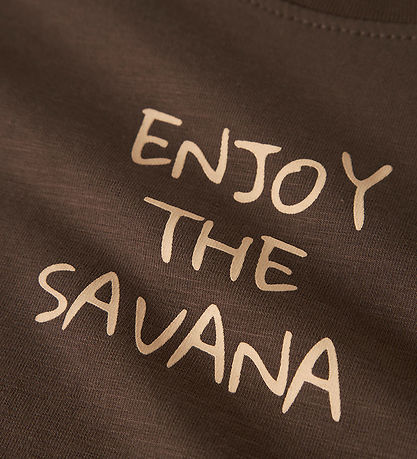 Name It T-shirt - NmmHoldu - Chestnut