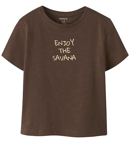 Name It T-shirt - NmmHoldu - Chestnut