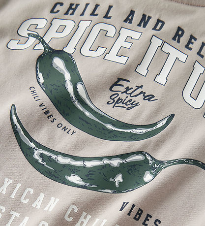 Name It T-shirt - NmmHughe - Chateau Gray