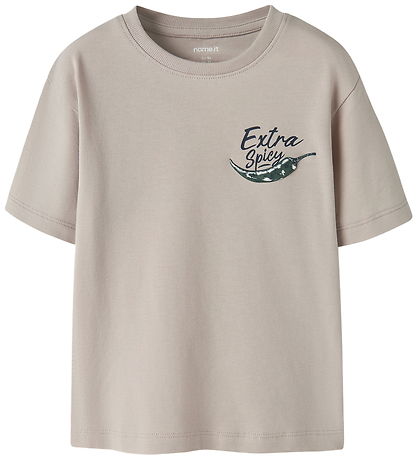 Name It T-shirt - NmmHughe - Chateau Gray