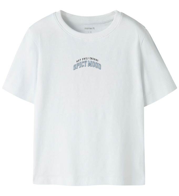 Name It T-shirt - NmmHughe - Bright White
