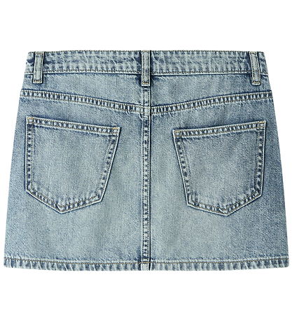 LMTD Nederdel - NlfBett - Medium Blue Denim