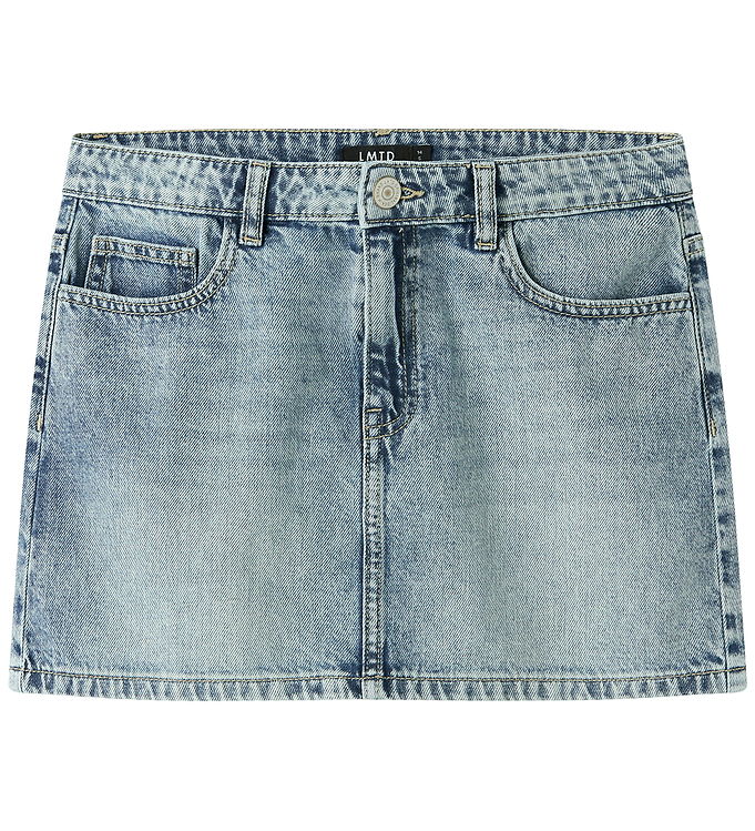 LMTD Nederdel - Denim - NlfBett - Medium Blue Denim