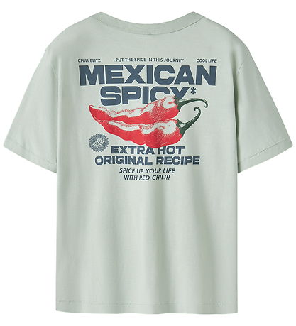 Name It T-shirt - NkmHikko - Pale Aqua