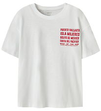 Name It T-shirt - NkmHansi - Bright White