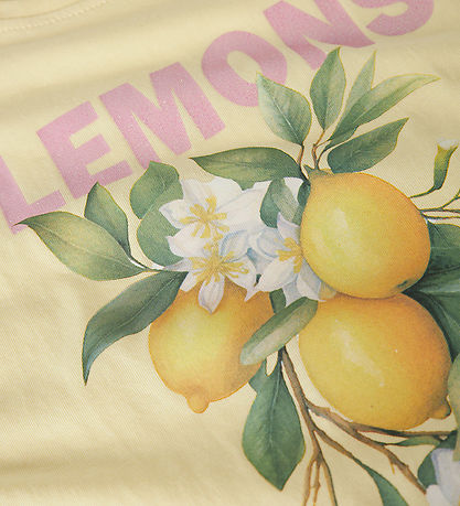 Name It T-shirt - NkfVotia - Double Cream/Butter Lemons