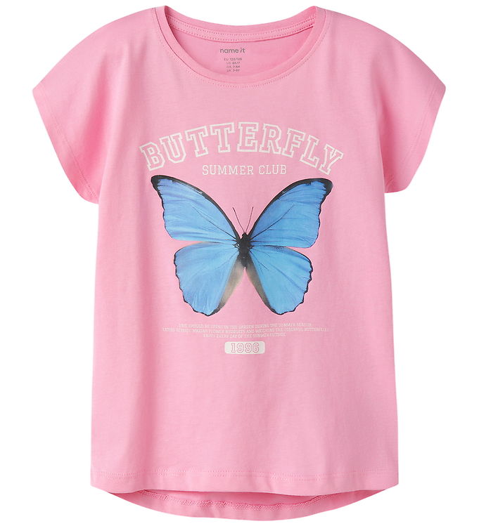 NAME IT T-shirt Votia Pink Drink