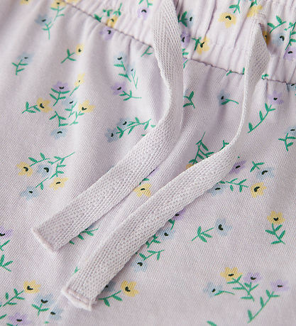 Name It Shorts - Noos - NkfVigga - Lavender Fog/Little Flower