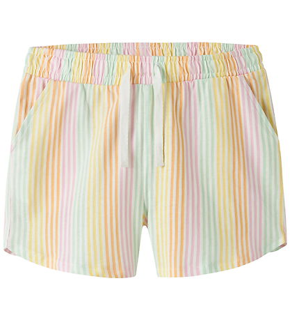 Name It Shorts - Noos - NkfVigga - Bright White/Cool Stripe