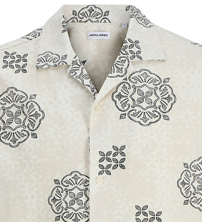 Jack & Jones Skjorte - JjAlfredo - Moonbeam/Aop