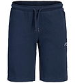 Jack & Jones Sweatshorts - JpStgordon - Navy Blazer