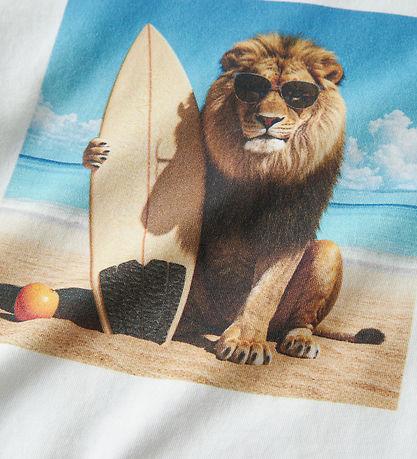 Name It T-shirt - NmmVoto - Bright White/Lion