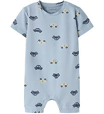 Name It Summer Romper - NbmVroels - Blue Fog/Car