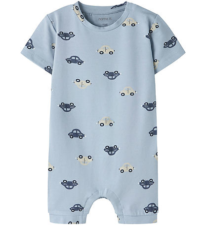 Name It Sommerdragt - NbmVroels - Blue Fog/Car