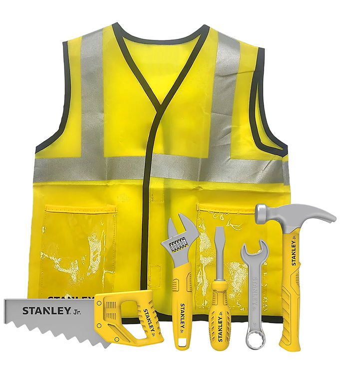 Stanley Jr. Byggesæt - Vest m. Værktøj