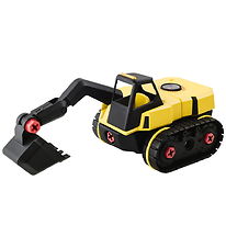 Stanley Jr. Excavator - 24 Parts - Yellow/Black