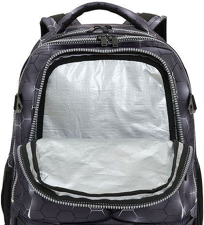 Jeva Skoletaske - Surpreme - Black Hexagon