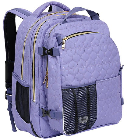 Jeva Skoletaske - Supreme - Lavender Quilt