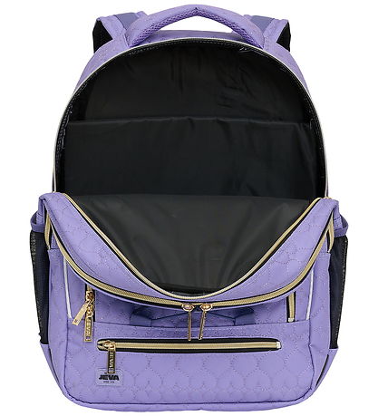 Jeva Skoletaske - Survivor - Lavender Quilt