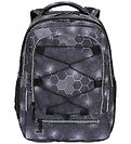 Jeva Skoletaske - Survivor - Black Hexagon