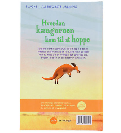 Gads Forlag Bog - Allerførste Læsning: Hvordan Kænguruen Kom Til
