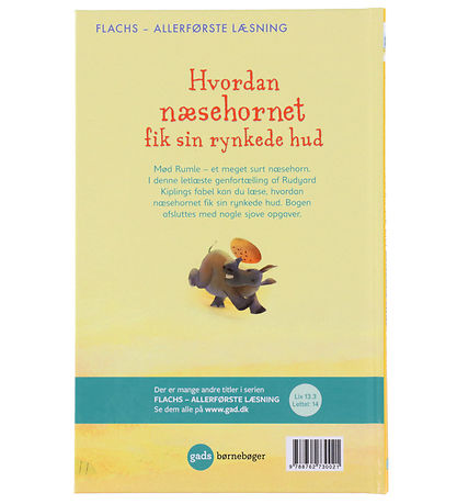 Gads Forlag Bog - Allerførste Læsning: Hvordan Næsehornet Fik Si