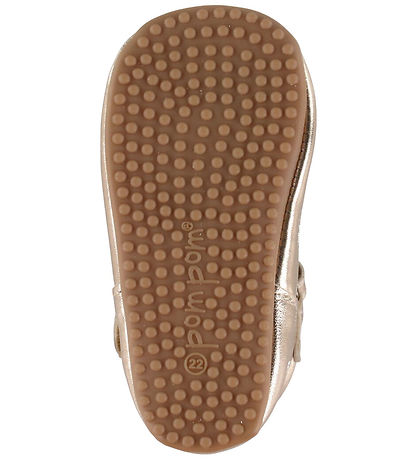 Pom Pom Ballerina Hjemmesko - Beginners - Dusty Gold