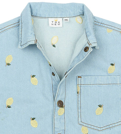 The New Denimjakke - TnSia - Light Blue Denim