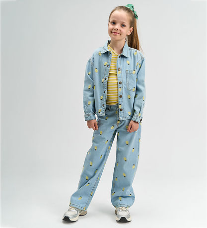 The New Denimjakke - TnSia - Light Blue Denim