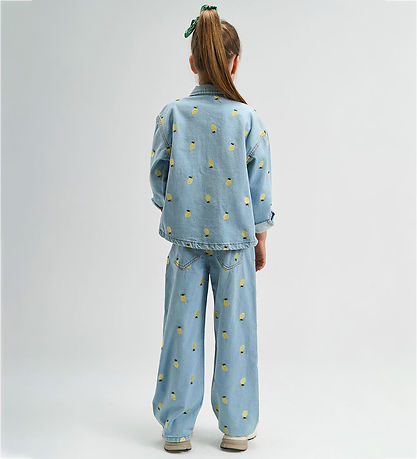 The New Denimjakke - TnSia - Light Blue Denim