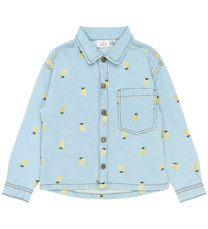 The New Denimjakke - TnSia - Light Blue Denim