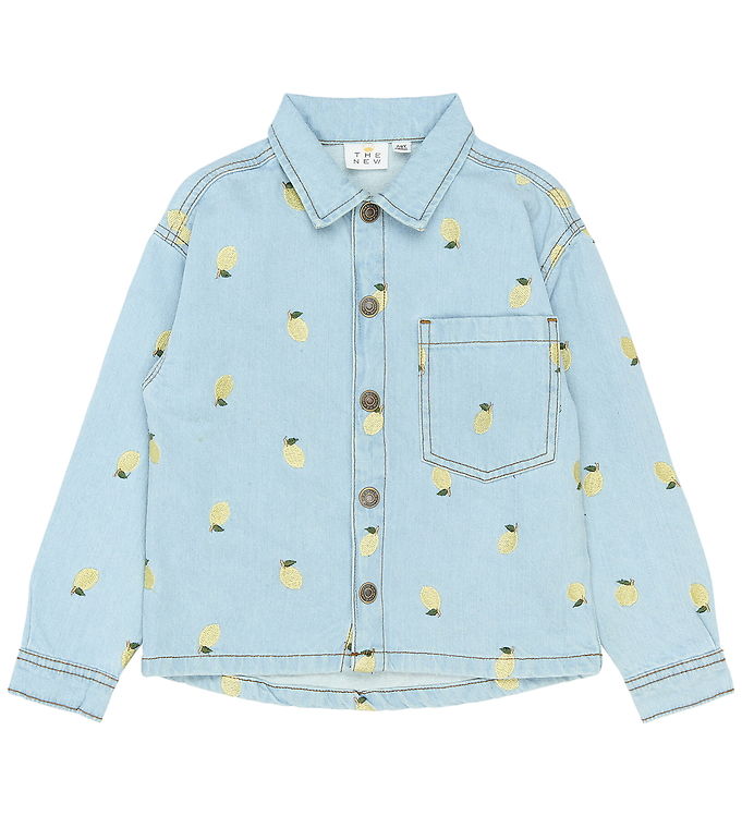 The New Denimjakke - TnSia - Light Blue Denim