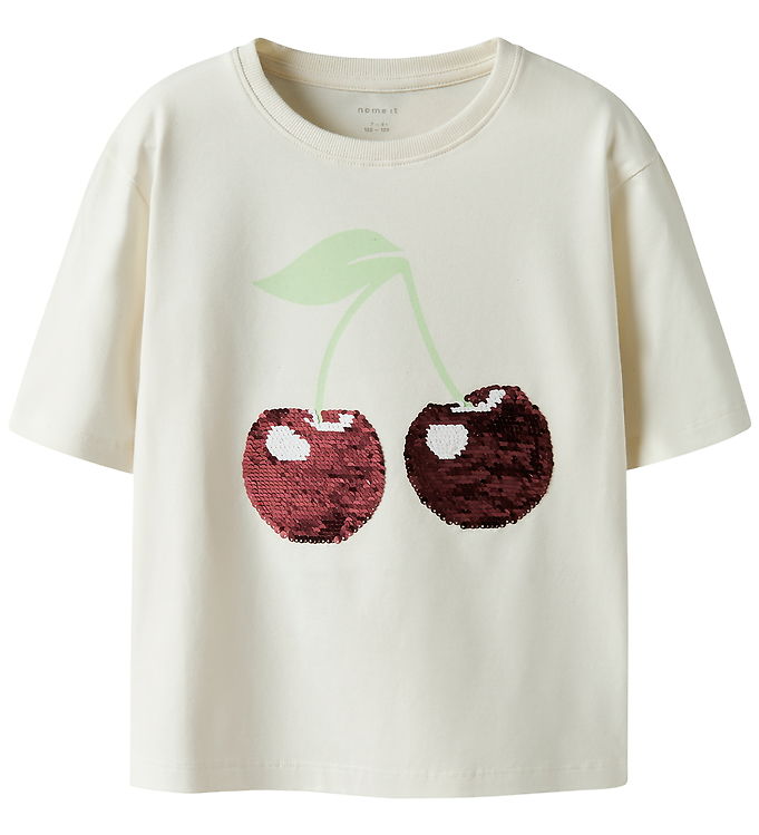 Name It Harper Gardenia - T-shirt - Hvid - 140