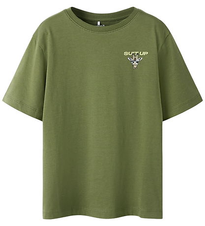 Name It T-shirt - NkmHansy - Olivine