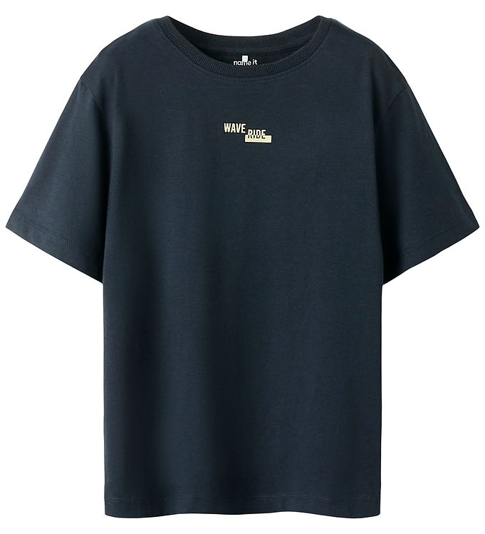 Name It Hansy Salute - T-shirt - Blå - 140