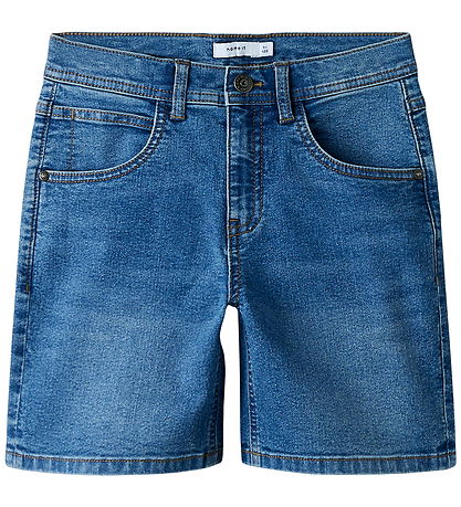 Name It Shorts - NkmRyan - Medium Blue Denim