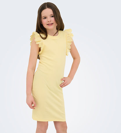 Kids Only Kjole - Rib - Noos - KogDrea - Sunlight