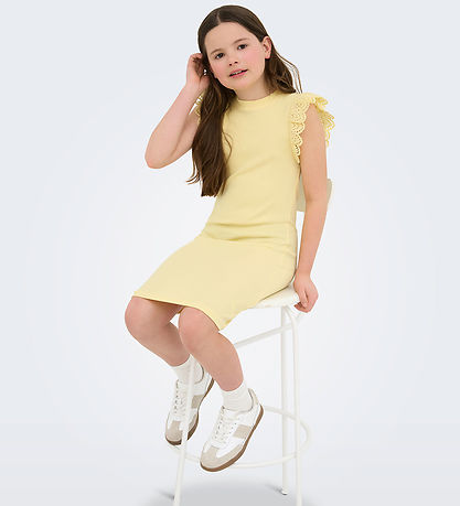 Kids Only Kjole - Rib - Noos - KogDrea - Sunlight