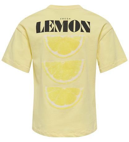 Kids Only T-shirt - KogVivvi - Sunlight/Lemon