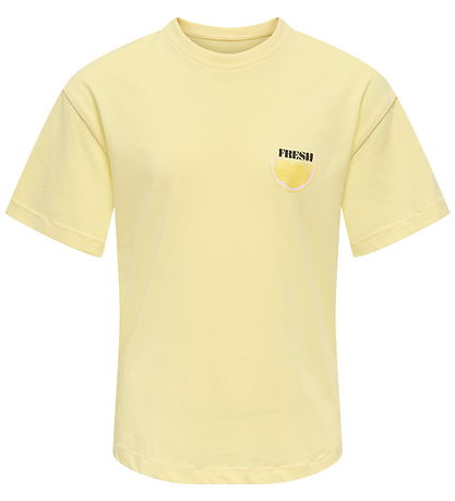 Kids Only T-shirt - KogVivvi - Sunlight/Lemon