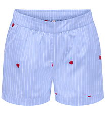 Kids Only Shorts - KogNew - Lina Stripe - Moonlight Blue/Cloud D