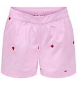Kids Only Shorts - KogNew - Lina Stripe - Begonia Pink/Cloud Dan